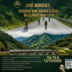 Pedal Serra da Graciosa & Curitiba 10 a 12/10/2026